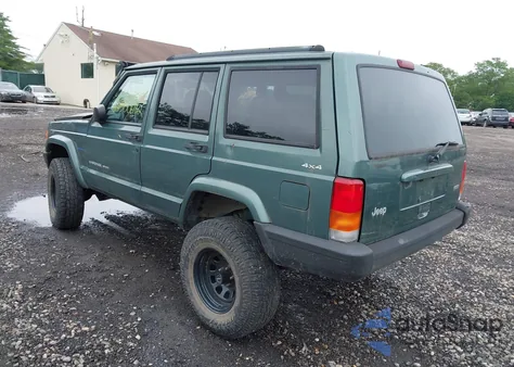 2000 Jeep Cherokee Sport z USA, uszkodzony, nr VIN 1J4FF48S8YL242593